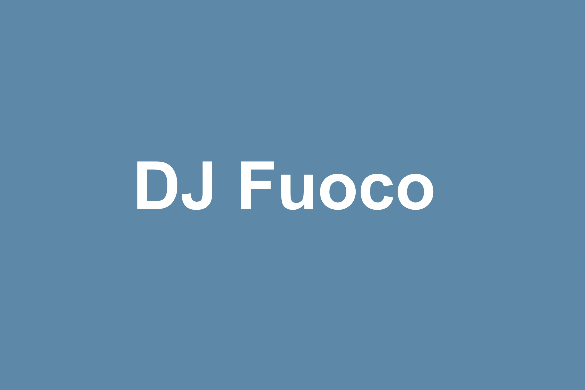 DJ Fuoco (80er/90er & Partytunes)