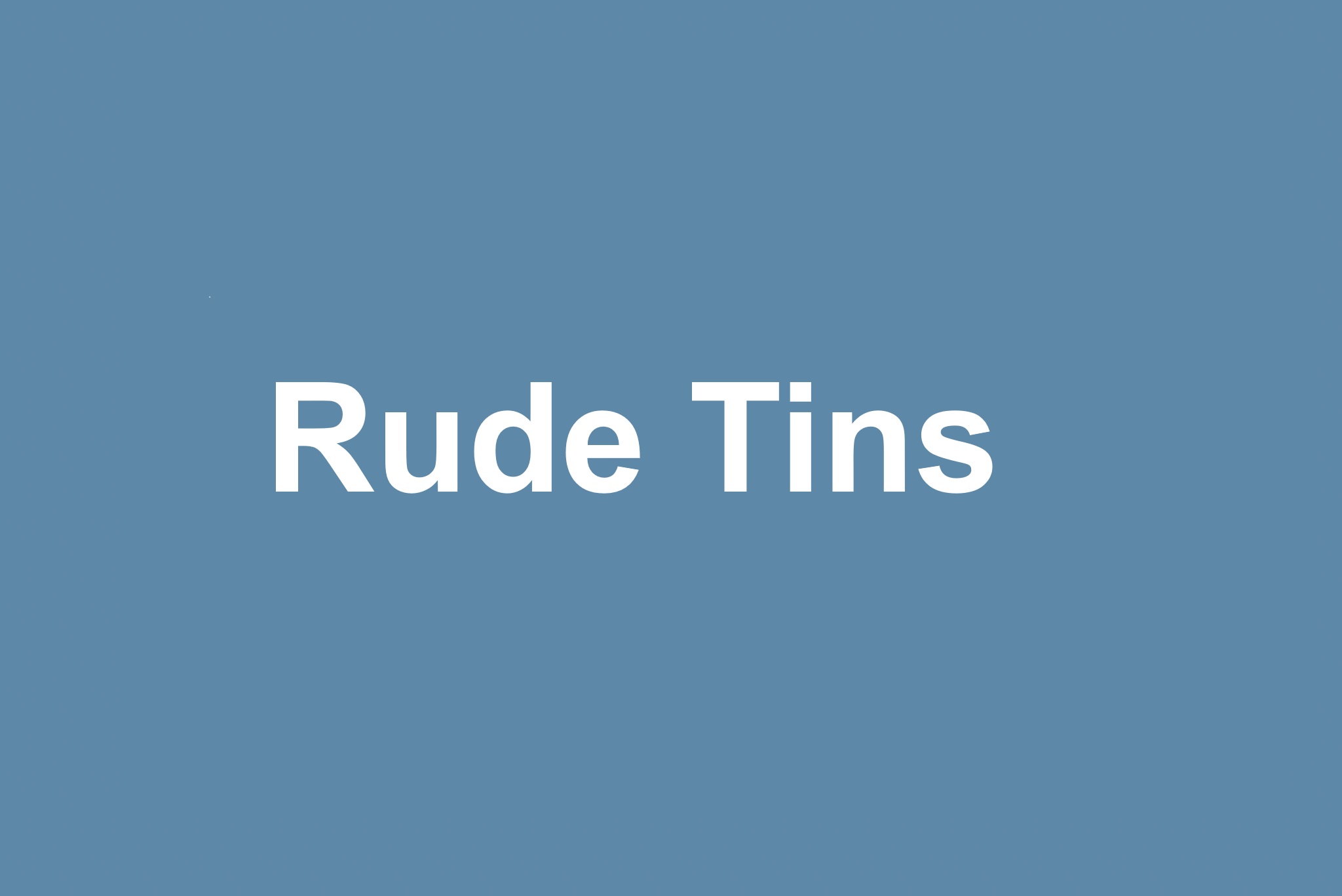 Rude Tins (Brass-Punkrock)